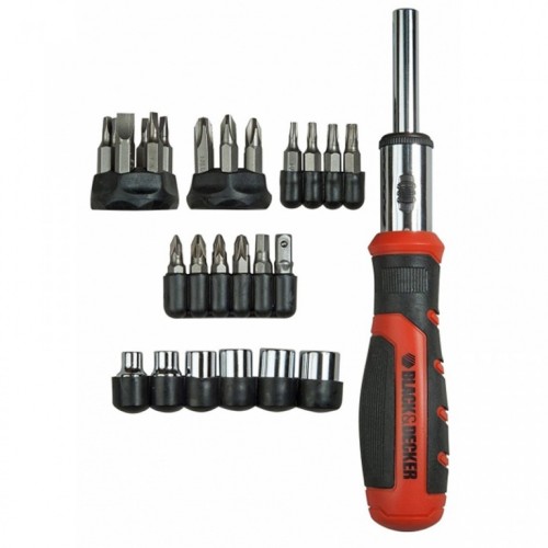 Set odvijača sa račnom Black & Decker BDHT0-62130V 