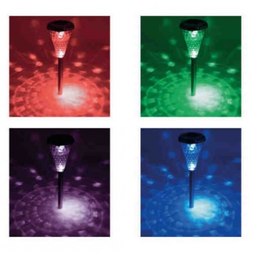 Set solarnih baštenskih lampi u boji 4 kom. MX811/4 slika 2
