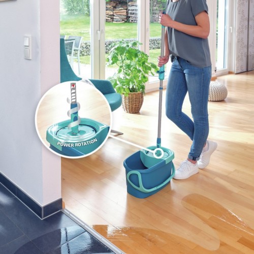 Set za čišćenje Clean Twist disk mop Leifheit LF 52101