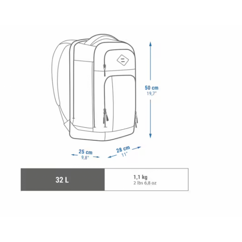 Ranac escape 500 od 32L crni