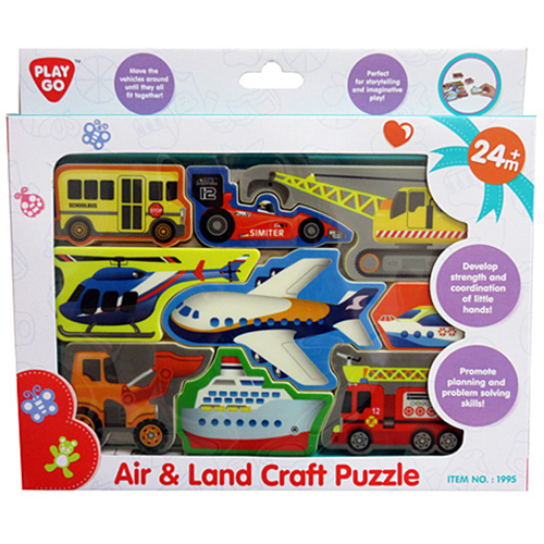 Slagalica puzzle za decu vozila PlayGo
