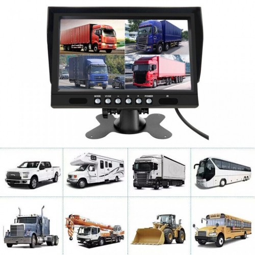 Monitor za auto/kombi 9" lcd LC-958 quad