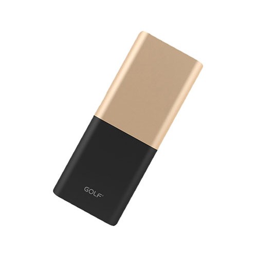 Power bank GOLF G27 10000mAh gold 2xUSB