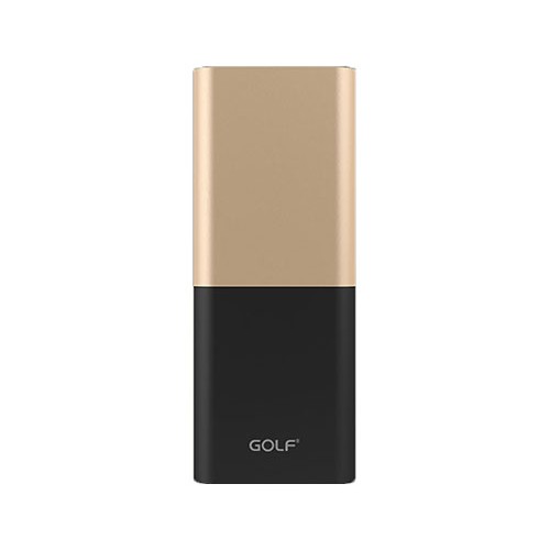 Power bank GOLF G27 10000mAh gold 2xUSB