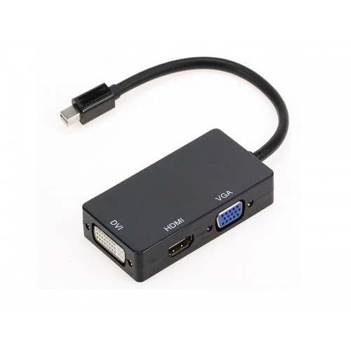 Mini DisplayPort na HDMI+VGA+DVI DHV-59 54-708