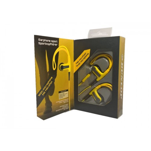 Slušalice sportske Dunlop 95056 žute