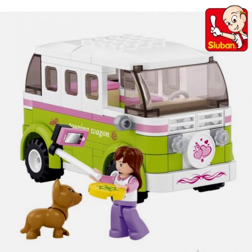 Sluban kocke Autobus za obilazak grada 158 kom