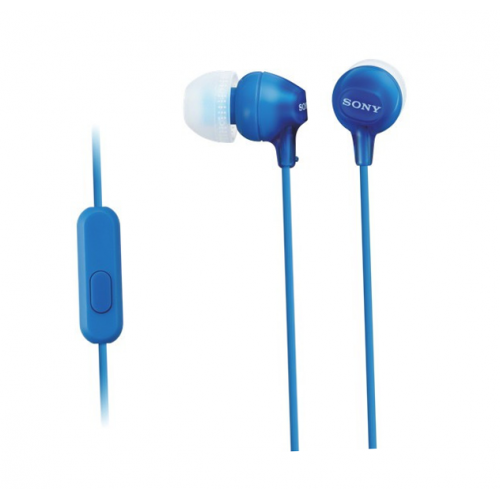 Slušalice sa mikrofonom Sony MDR-EX15APLI Plava