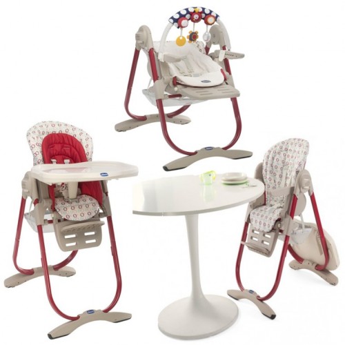 Stolica Za Hranjenje Chicco Polly Magic Pois 3u1 Olimp Sport