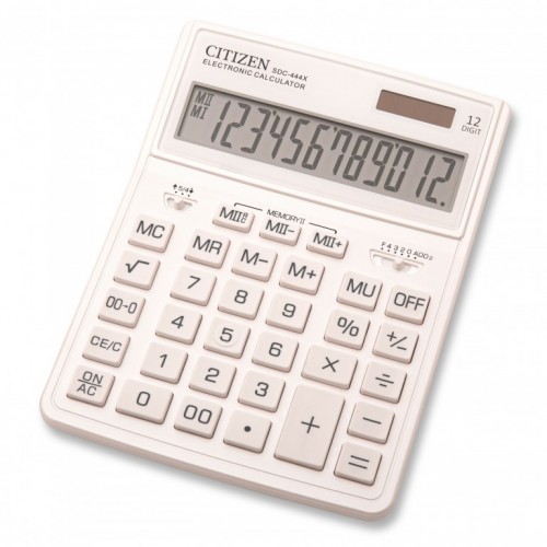 Stoni kalkulator CITIZEN SDC-444 color beli