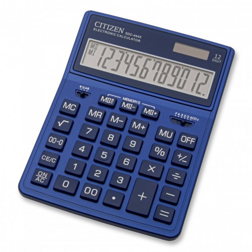 Stoni kalkulator CITIZEN SDC-444 color plavi