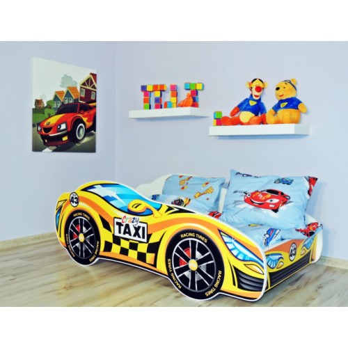 Dečiji krevet Racing Car – Taxi 140x70cm