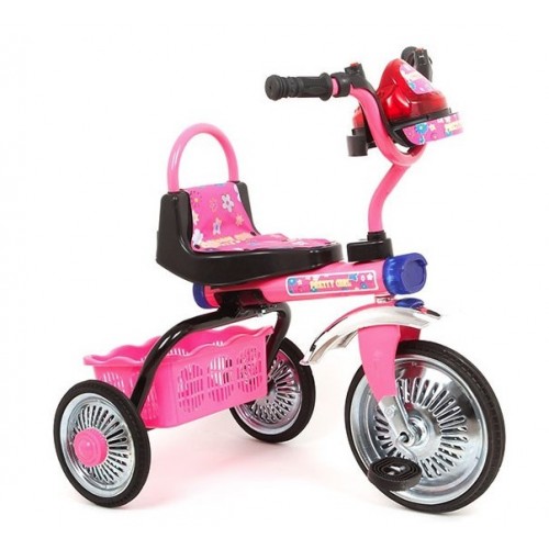 Tricikl dečiji rozi Glory bike TR505A-P