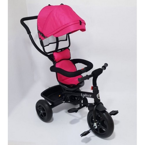 Tricikl za decu Model 01 sa rotirajućim sedištem Pink