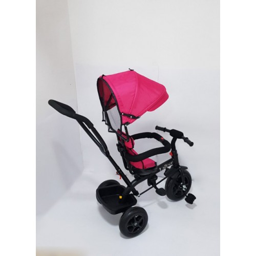 Tricikl za decu Model 01 sa rotirajućim sedištem Pink