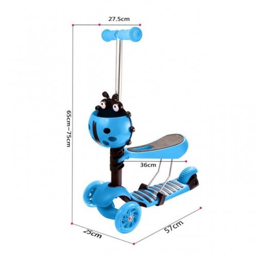 Trotinet MG-13 Bubamara 5u1 nosivost do 25kg