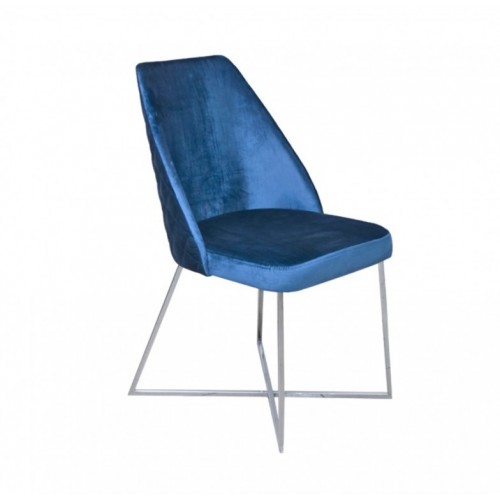 Trpezarijska stolica VIP kraljevsko plavo 