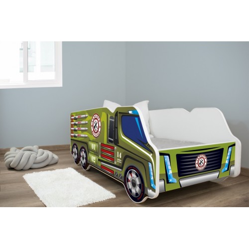 Dečiji krevet 140x70cm Truck – Army