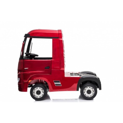 Licencirani Kamion na akumulator za decu ACTROS 4X4 Crveni 