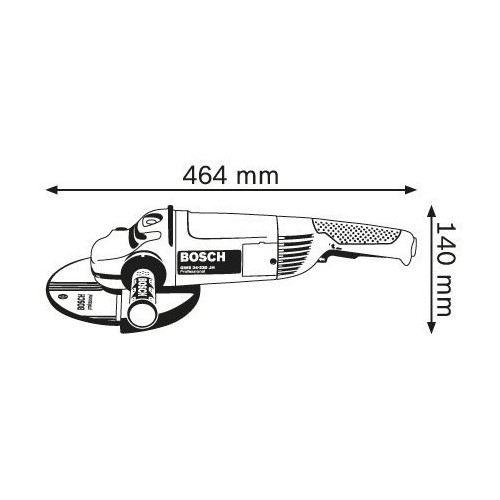 Ugaona brusilica Bosch GWS 24-230 JH Professional