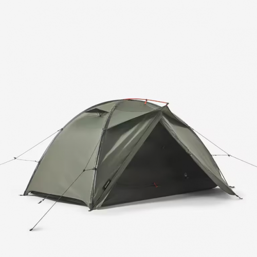 Šator za treking MT500 s kupolom za 2 osobe - kaki