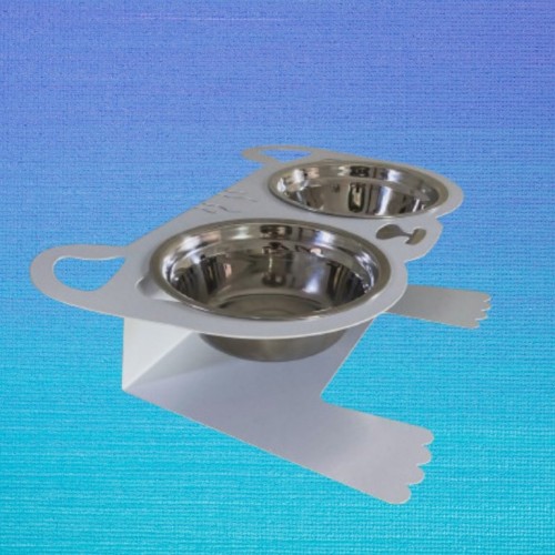 Hranilice large 750ml siva 