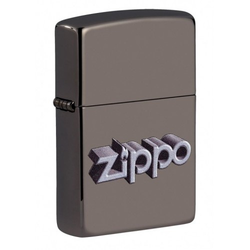 Upaljač Zippo Black Ice 3D