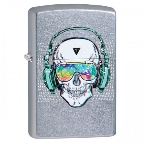 Upaljač Zippo Skull Headphone