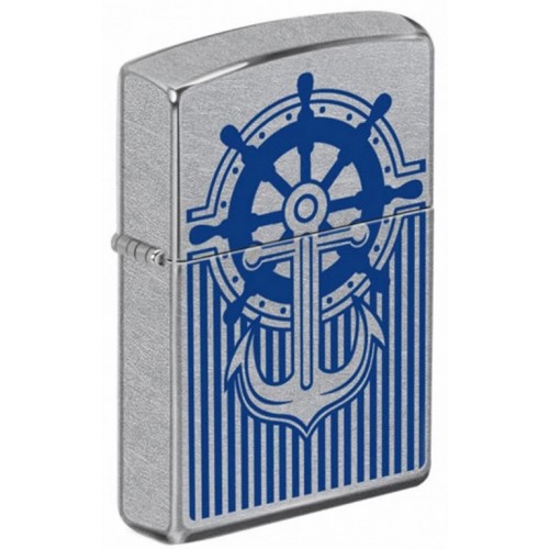 Upaljač Zippo Street Chrome Nautical