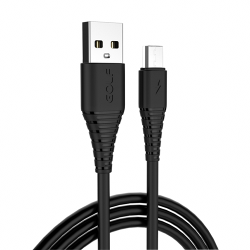 USB kabl na mikro usb GOLF GC-64m crni