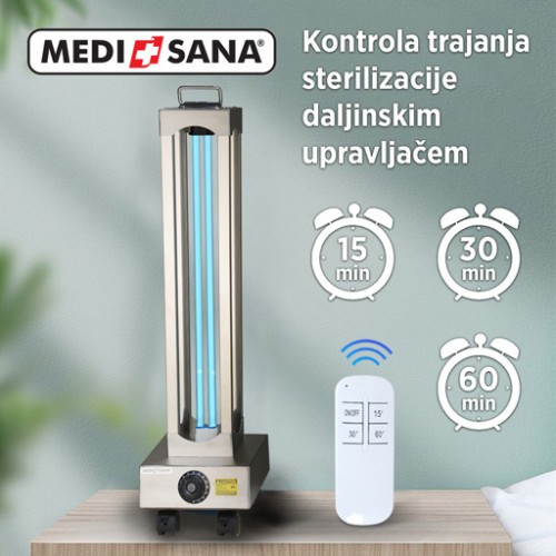 Medisana Sterilizator i ozonizator Germicidni proffesional 150W+zaštitne naočare