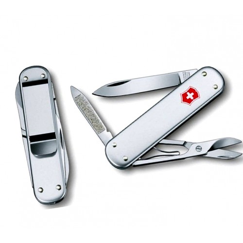 Victorinox nož Money clip 74mm SILVER