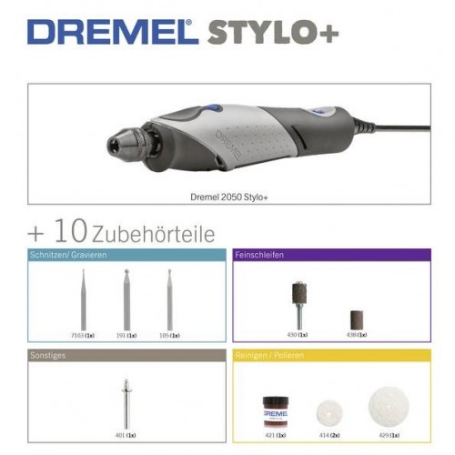 Višenamenski alat Dremel Stylo+ 2050-10 set Bosch