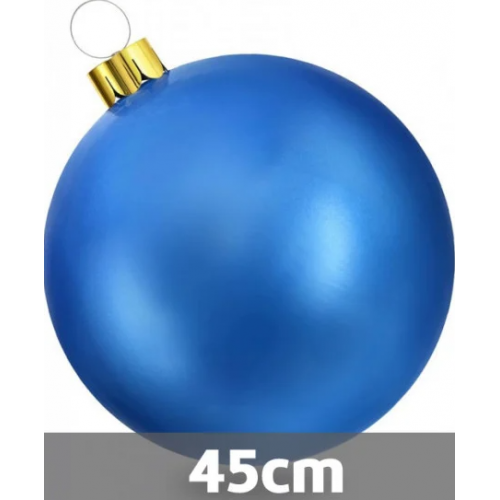 Ornamento Novogodišnja kugla 45cm - Plava