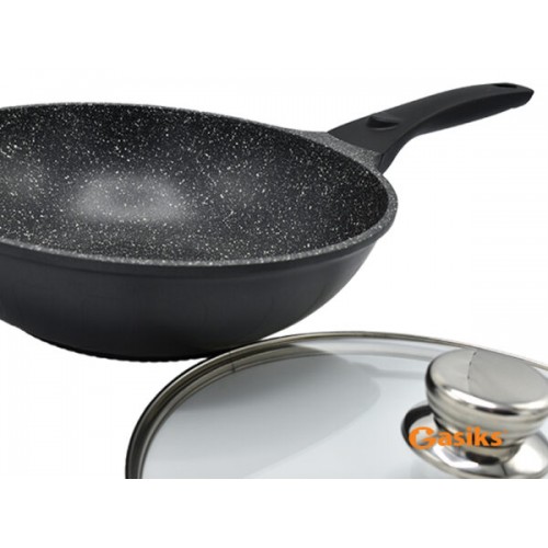Granitni wok 30 cm