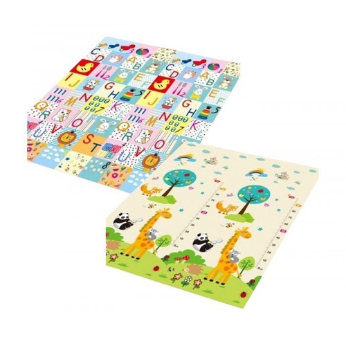 BBO Sklopiva podloga za igru od pene E (ZH-1) - PANDA GIRAFFE (180x200x1cm)