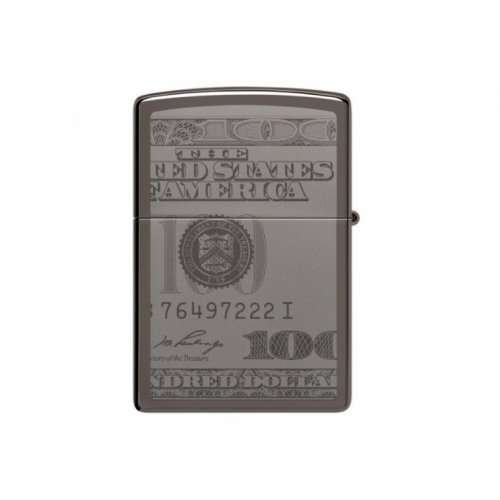 Zippo 49025 black ice currency upaljač