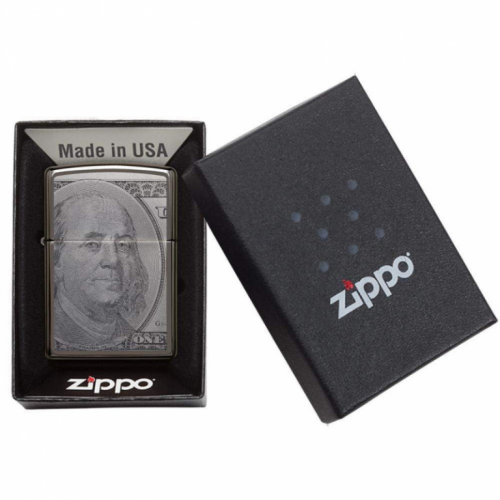 Zippo 49025 black ice currency upaljač