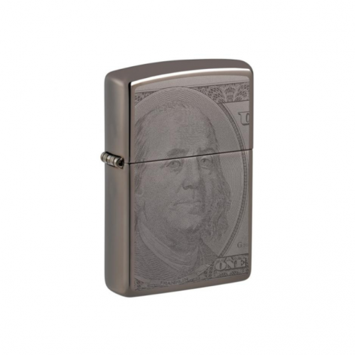 Zippo 49025 black ice currency upaljač