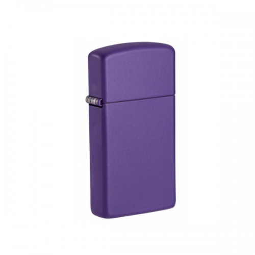 Zippo Up Purple Matte Slim