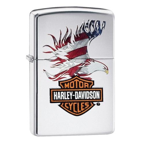 Zippo upaljač Harley-Davidson American Flag