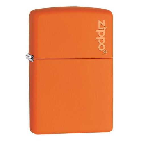 Zippo upaljač Orange Matte with Zippo Logo