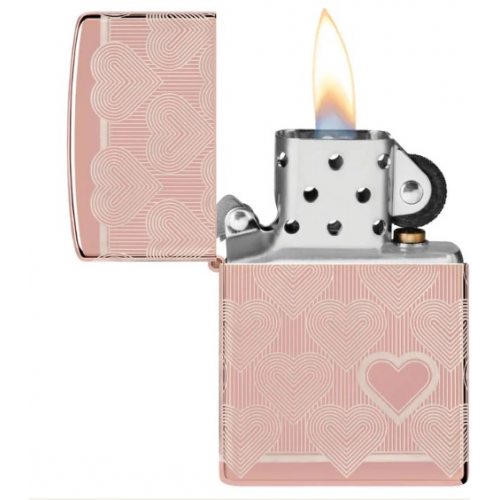 Zippo Upaljač Pink Heart Design