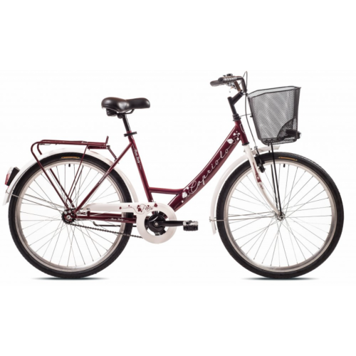 Bicikl City Bike Paris lady bordo