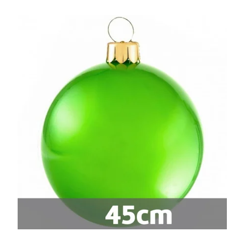 Ornamento Novogodišnja kugla 45cm - Zelena