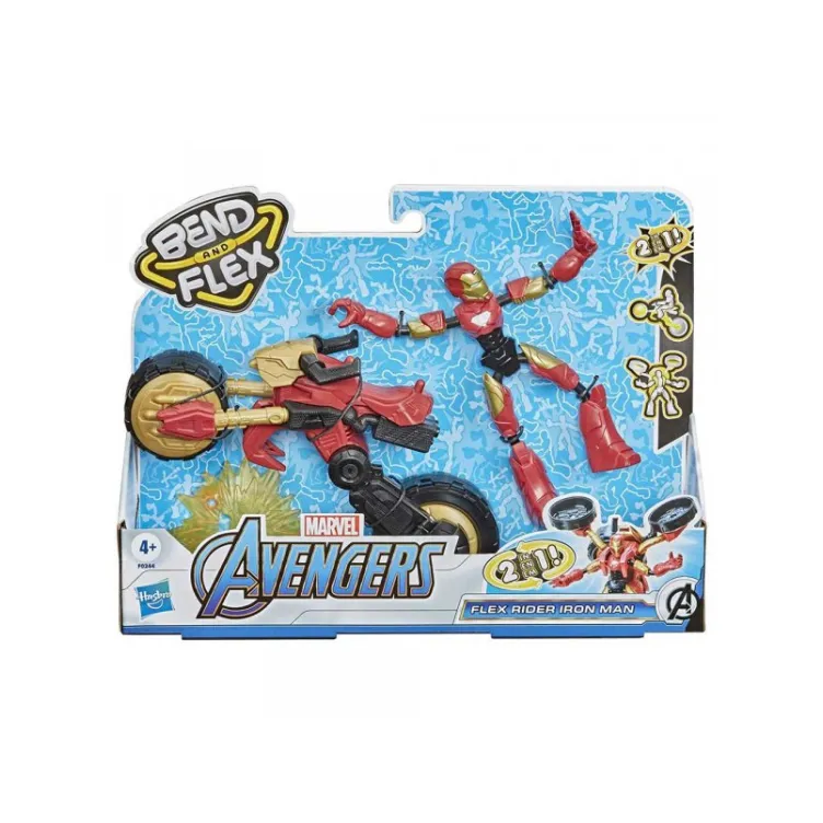 Avengers bend and flex flex rider iron man