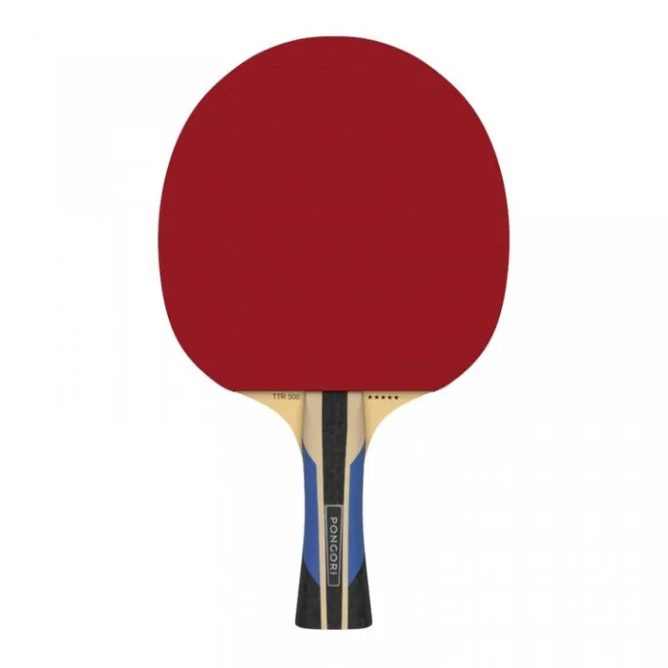 Reket za stoni tenis universal crveni 