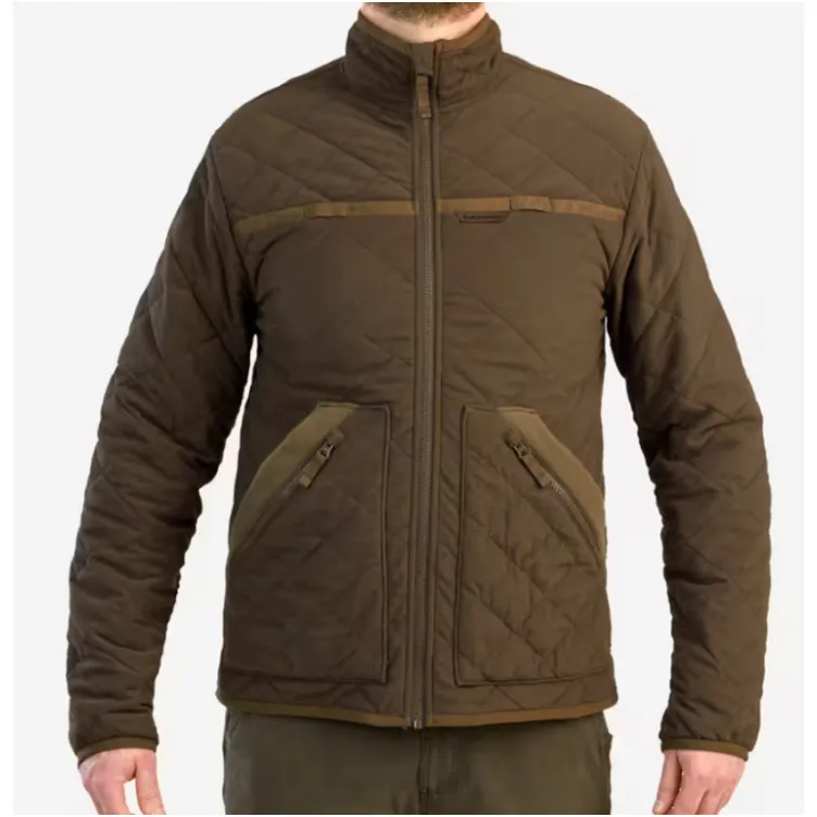 Braon tiha postavljena jakna 500