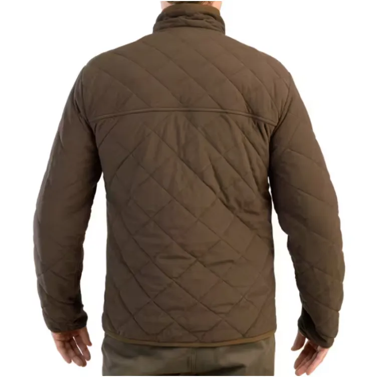 Braon tiha postavljena jakna 500