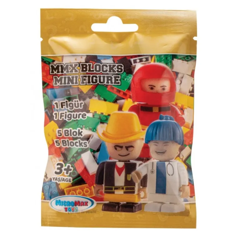Kockice set sa mini figurom u kesici, display